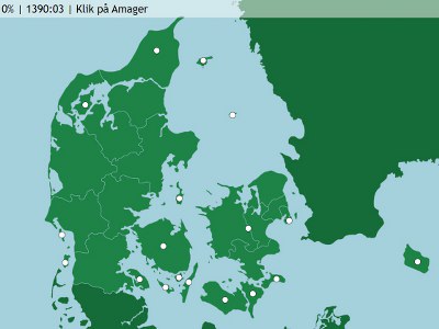 Geografiquiz om danmarks øer