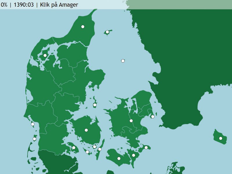 Geografiquiz om danmarks største øer