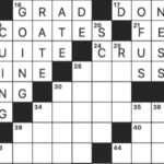 Crossword Puzzle - Krydsord På Engelsk