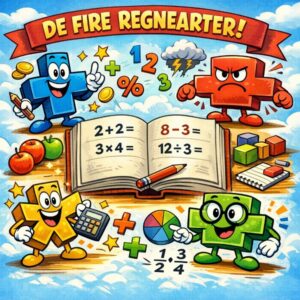 De fire regnearter