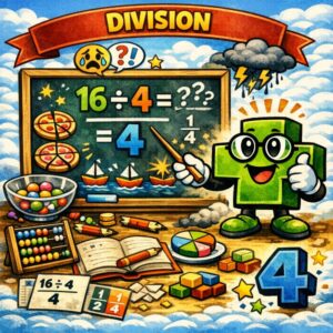 Division, delestykker og brøker