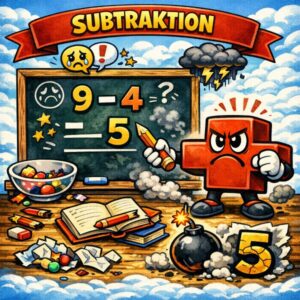 Subtraktion - minusstykker