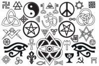 Okkultisme - spiritisme. okkulte symboler