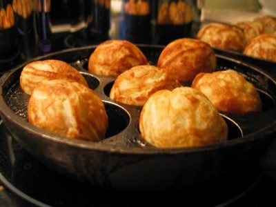 Hjemmelavede æbleskiver - opskrift