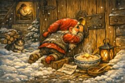 Nissen hos spækhøkeren - juleeventyr af H. C. Andersen