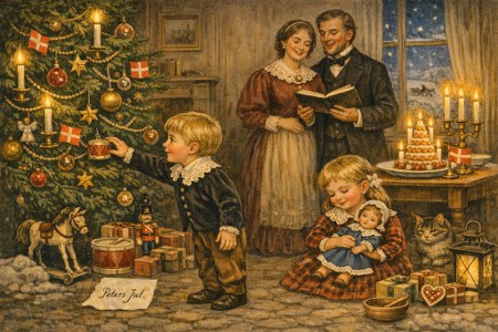 Peters Jul - juleeventyr af Johan Krohn