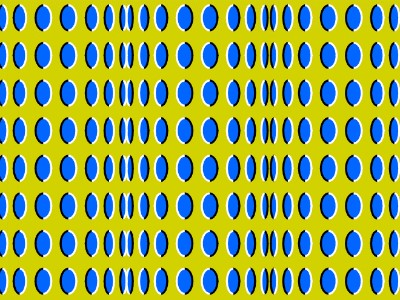 Optiske illusioner - mønstre i bevægelse