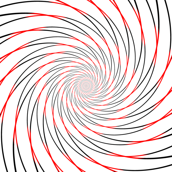 illusioner og synsbedrag - spiraler eller cirkler