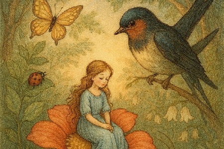 Tommelise - eventyr af H. C. Andersen