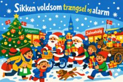 Sikken voldsom trængsel og alarm, tekst og melodi