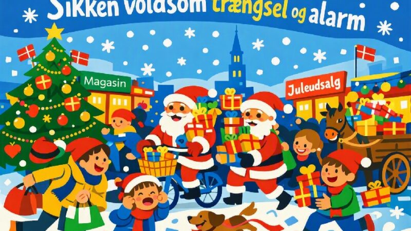 Sikken voldsom trængsel og alarm, tekst og melodi