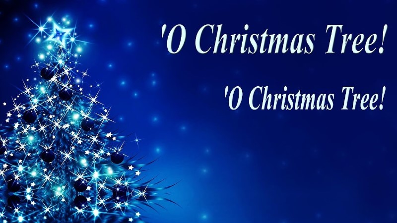 O Christmas Tree, Tekst Og Melodi