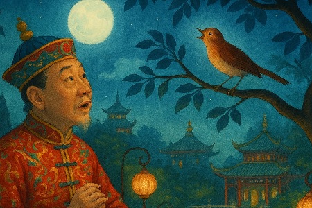 Nattergalen - eventyr af H. C. Andersen