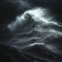 Vindhastigheder af orkanstyrke