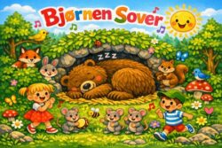Bjørnen sover - tekst og melodi