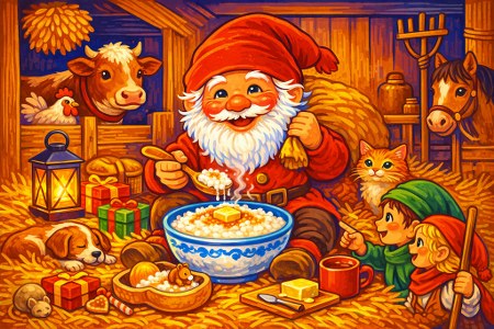 Julenissen - juleeventyr af Ellen Reumert